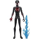 Marvel Spider-Man Across The Spider-Verse Miles Morales, 6-Inch-Scale Action Figure with Web Accessory, Toys for Kids Ages 4 and Up