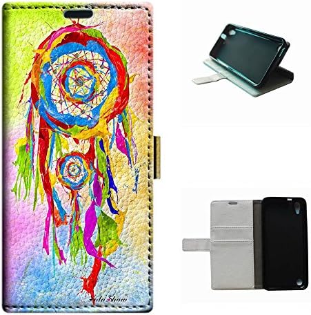 Desire 530 case,SoloShow(R)Deluxe High Quality PU Leather Wallet Card Flip Stand Case for HTC Desire 530 630 5.0 inch. (Dream Catcher)