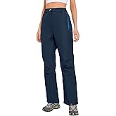 Little Donkey Andy Women's Lightweight Rain Pants Water Resistant Hiking Golf Pants Outdoor Tactical Fishing Pants