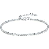 Bracelets for Women, Adjustable 14K Gold Plated Thin Dainty Link Chain Jewelry Gifts Gold Silver