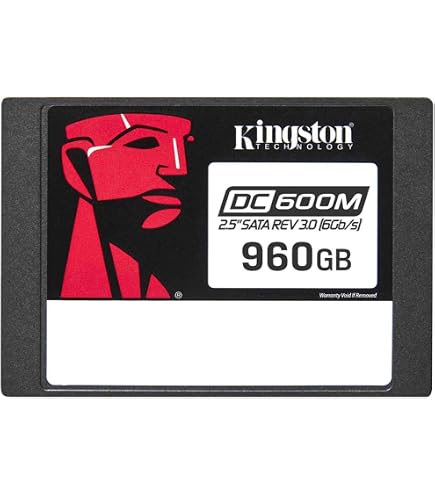 MC600 1TB 2.5型 SATA3 SSD 金属外装 保証書欠品 Amazon.com: Kingston Enterprise 1920G DC600M (Mixed-Use) | 2.5