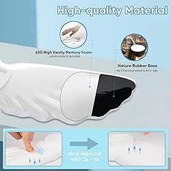 Sushret Angel Wing Cloud Keyboard Wrist Rest, Soft