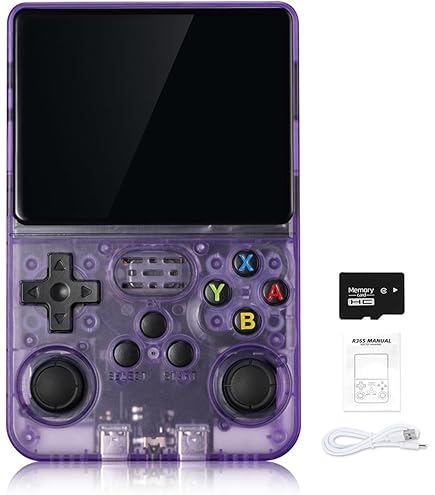 Amazon.com: Retrotech R36S Handheld Video Game Console with Build