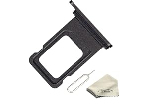 Replacement Part for iPhone 11 Sim Card Tray 6.1 Inch Black (Single Card Version)