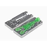 Soft Plastiс Mold Lure Making Injection Molds Fishing Lures Zoom Ultra Vibe Speed Craw 3.5" (Aluminium)