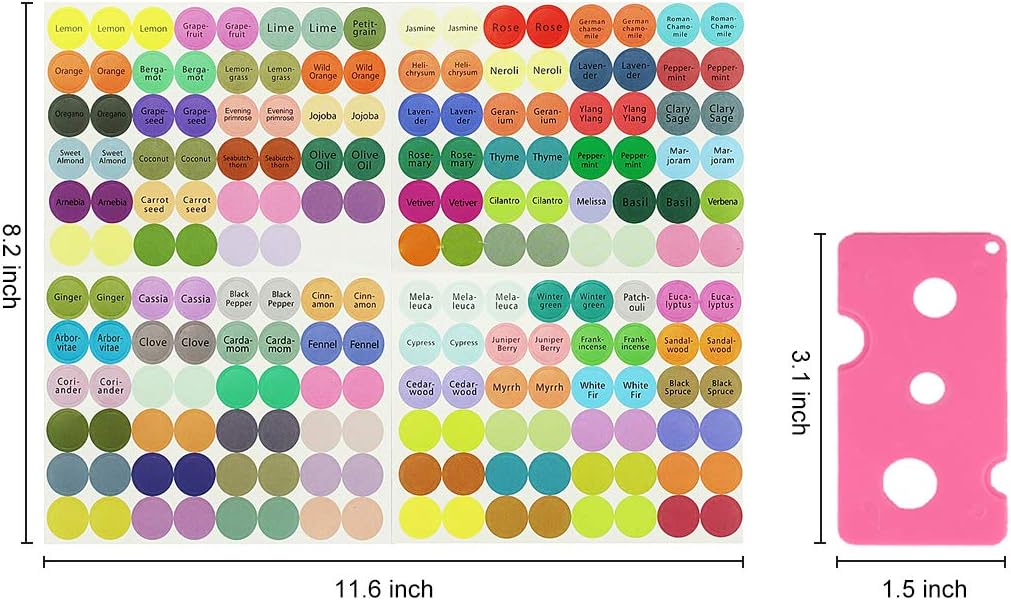 Hard Shell Essential Oil Carrying Case with Foam Insert for 30 Bottles Essential Oils, Storage Bag and accessories Stickers, Opener, Funnels, Pipettes for doTerra and Young Living Oils