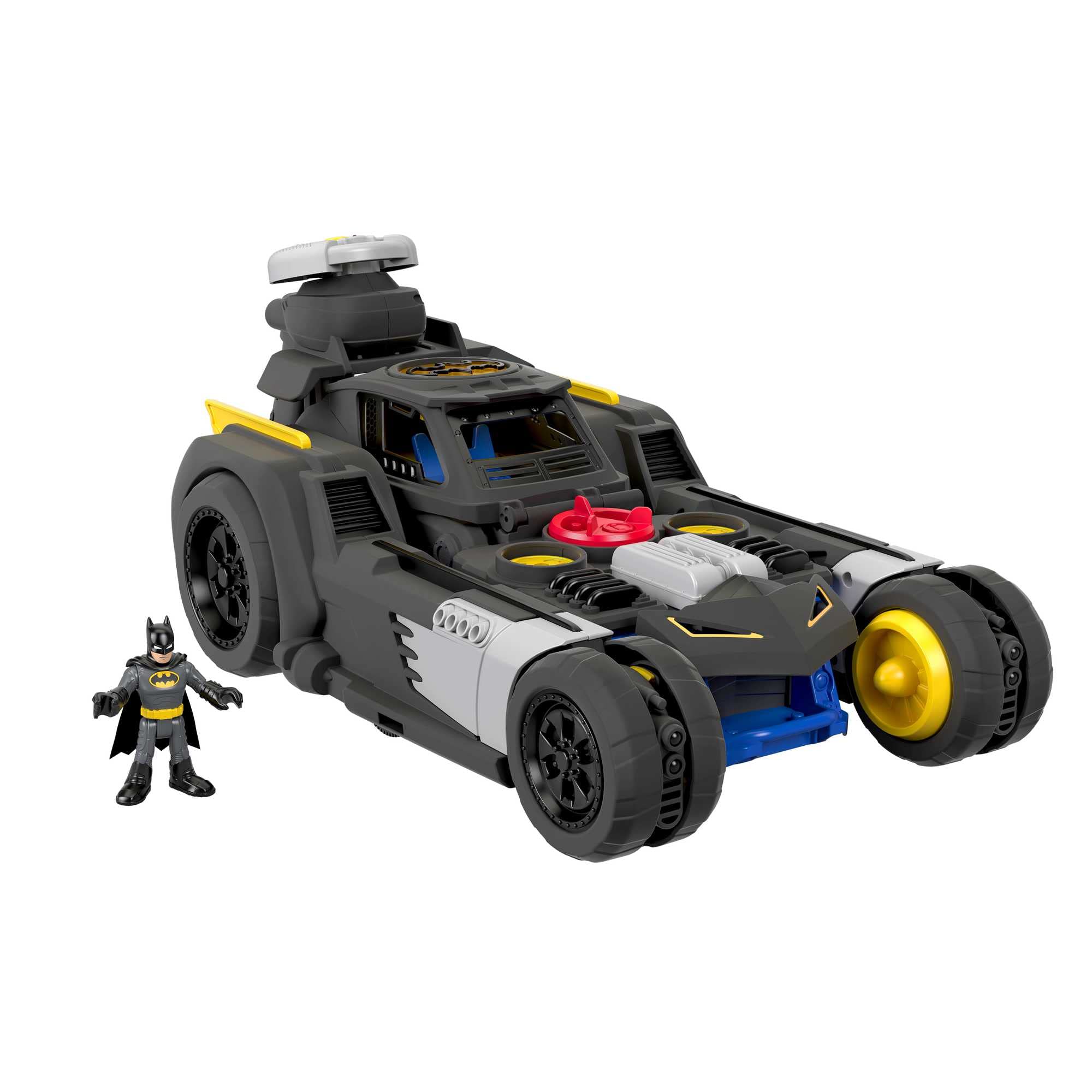 Fisher-Price Imaginext Batmovil Transformable, RC Car Radio Control Toy