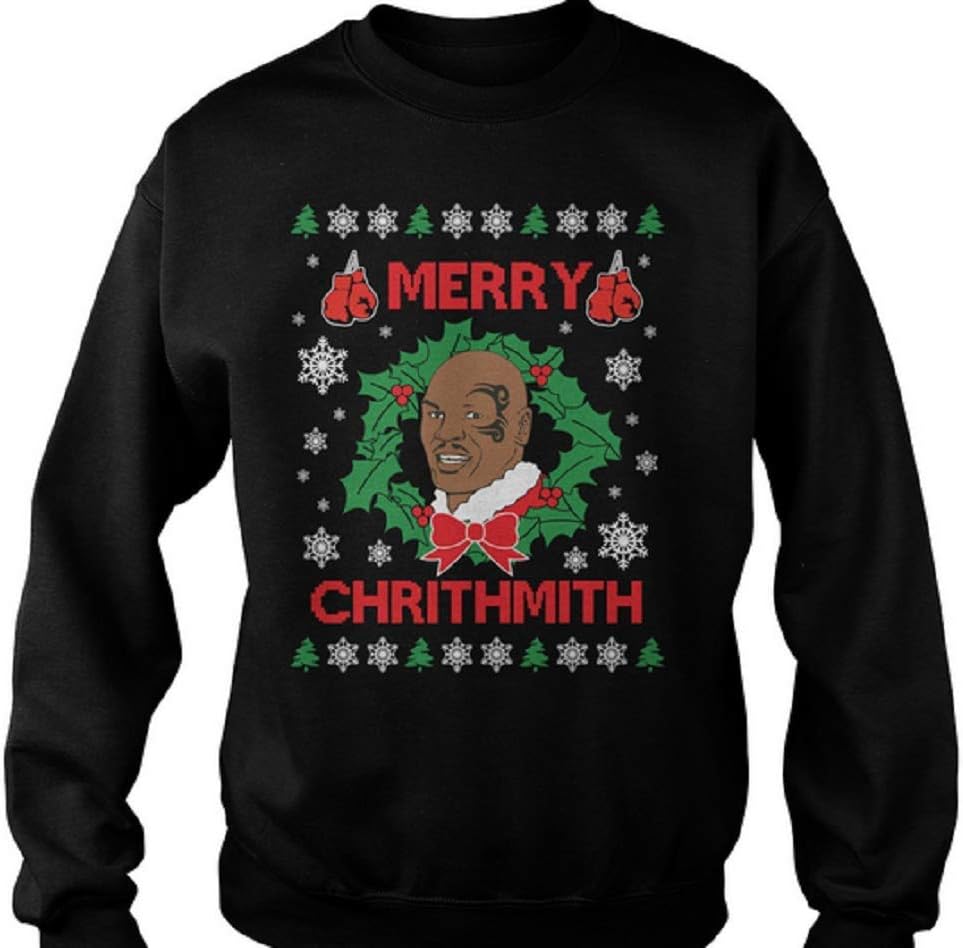 Tyson Merry Chrithmith Funny Christmas Jumper Sweatshirt Sweater