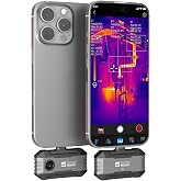 Thermal Master P1 Thermal Camera for USB-C iOS/Android, 320x240 Resolution | -4&deg;F to 1112&deg;F, &plusmn;3.6℉ Accuracy Thermal Imaging Camera for Home, HVAC, Electrical and Auto Inspections (P1 Grey)