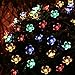 Bengoo Solar LED String Lights Waterproof Christmas Ambiance Lights for Outdoor Lawn Fairy Garden Wedding and Christmas Tree
