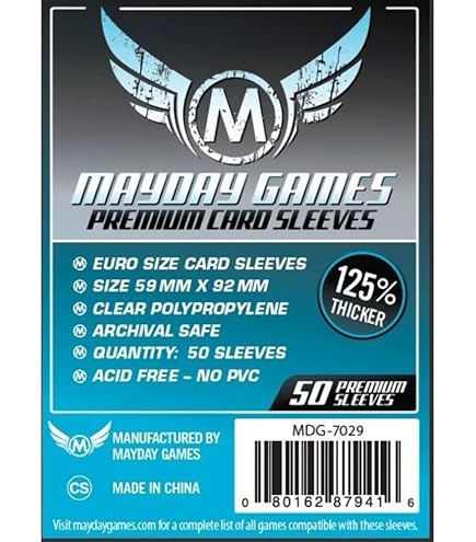 space alert card sleeves Ryker main image 1