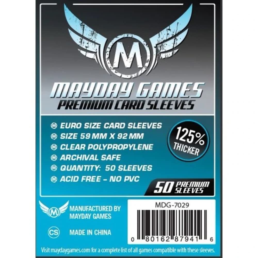 Photo 1 of Mayday Games Premium Card Sleeves, 50 pcs
