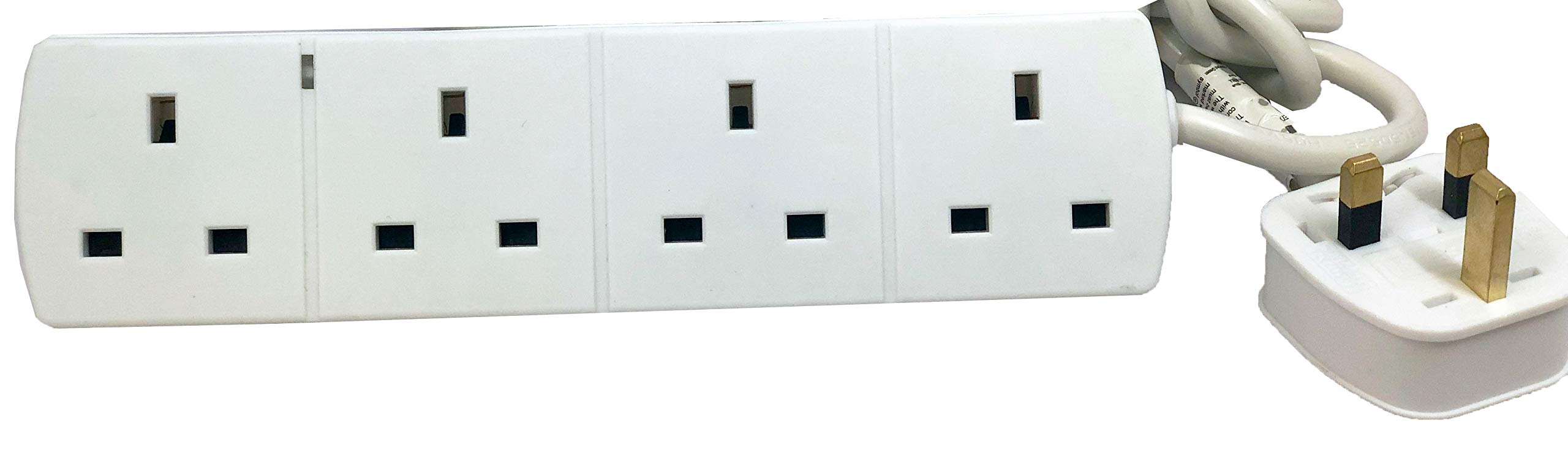 4 Way 10 Metre Extension Lead 13 Amp 240 V AC