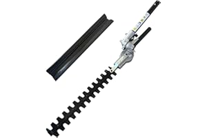 SD-CityCliq Articulating Hedge Trimmer Attachment (16") fits for Ryobi,Hart,Craftsman,Weed Eater,Mtd pro,Troy-Bilt,Toro,John Deere,Hus 128LD Most Brush Cutter/String Trimmer (Short)