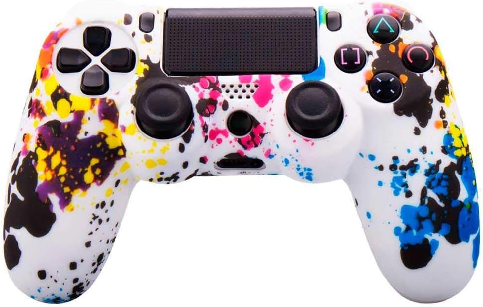 OcioDual Funda de Silicona Carcasa para Mando Sony PS4 Playstation 4