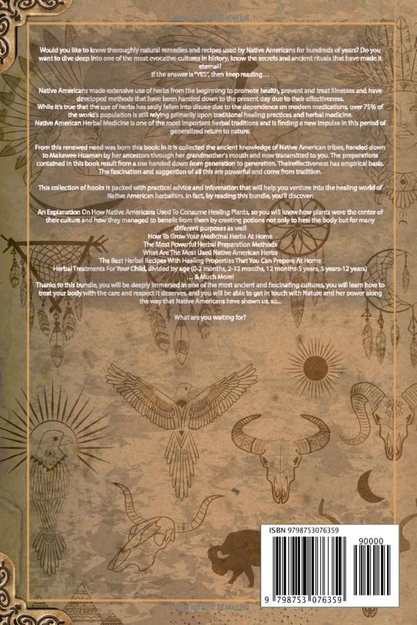 Native American Encyclopedia of Herbal Medicine 5 Books In 1 The best