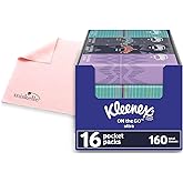 Kleenex 16 Pocket Packs (10 per pack), White, Box