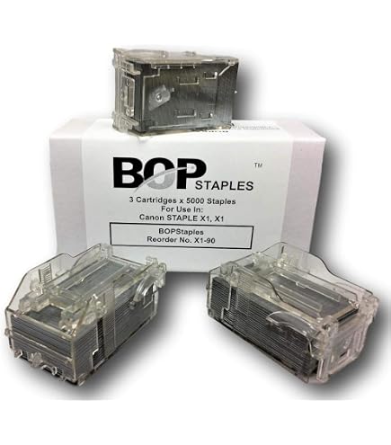 Amazon.com: Canon 0146C001 Staples X1 3 x 5000 Pieces : Industrial