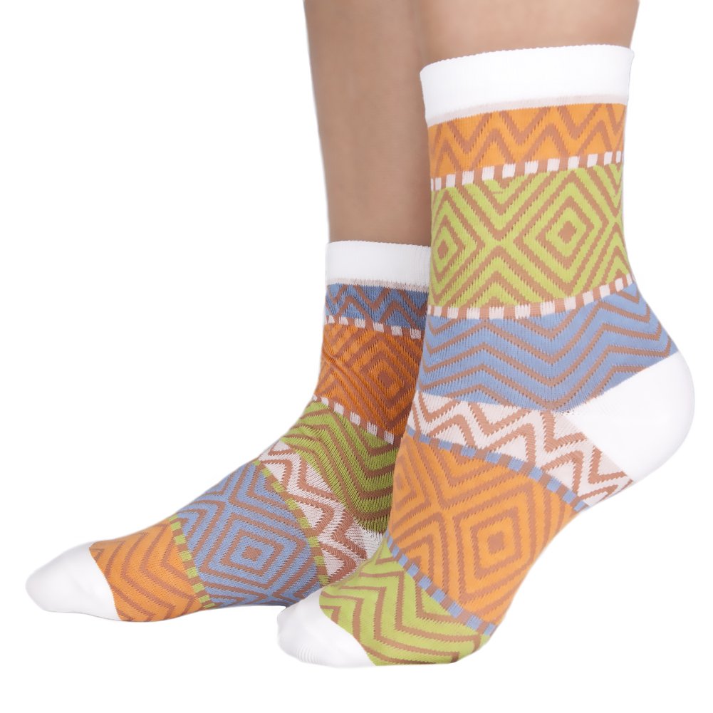 SHEEC - SocKins - Women's Mismatch Cotton Socks (4 Pair Pack)