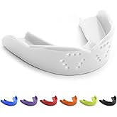 SISU 3D Mouthguard - Pre-Formed, Easy Fit Protection for Lacrosse, Football, Hockey, Team Sports - Remoldable Up to 20 Times - Non Toxic