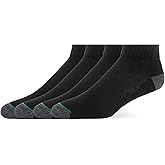 Burlington Men's Comfort Sport Cushioned Quarter Top Athletic Socks | Daily wear socks with cushioning, moisture-wicking comfort, stay-up top, smooth toe seam, made in the USA, men's socks