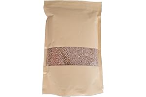 Organic Hard Red Wheat Berries, Whole Grain for Sprouting, Milling, and Cooking, non-GMO. Hard Red Spring Wheat (1.5kg)