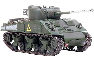 1:72 Simulation WWII Britain Sherman Firefly Tank Model Alloy Armored Vehicle Model