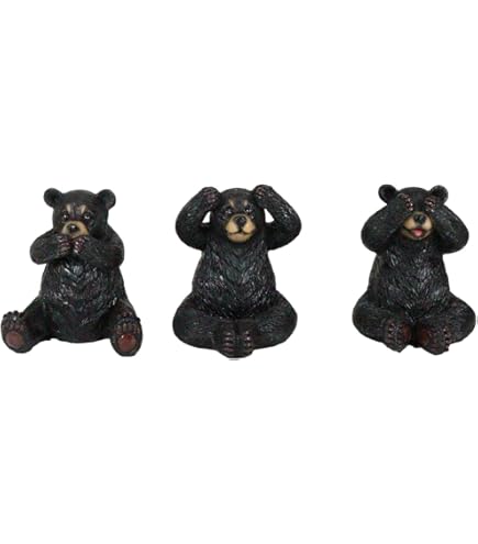 Amazon.com: Lipco 17411 Speak, See, Hear No Evil Bears Figurine