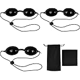 WVD 3 Pcs Protective Tanning Goggles, Safety Goggles for LED Red Light Therapy, Tanning Bed Eye Protection, Spectrometer Eye 