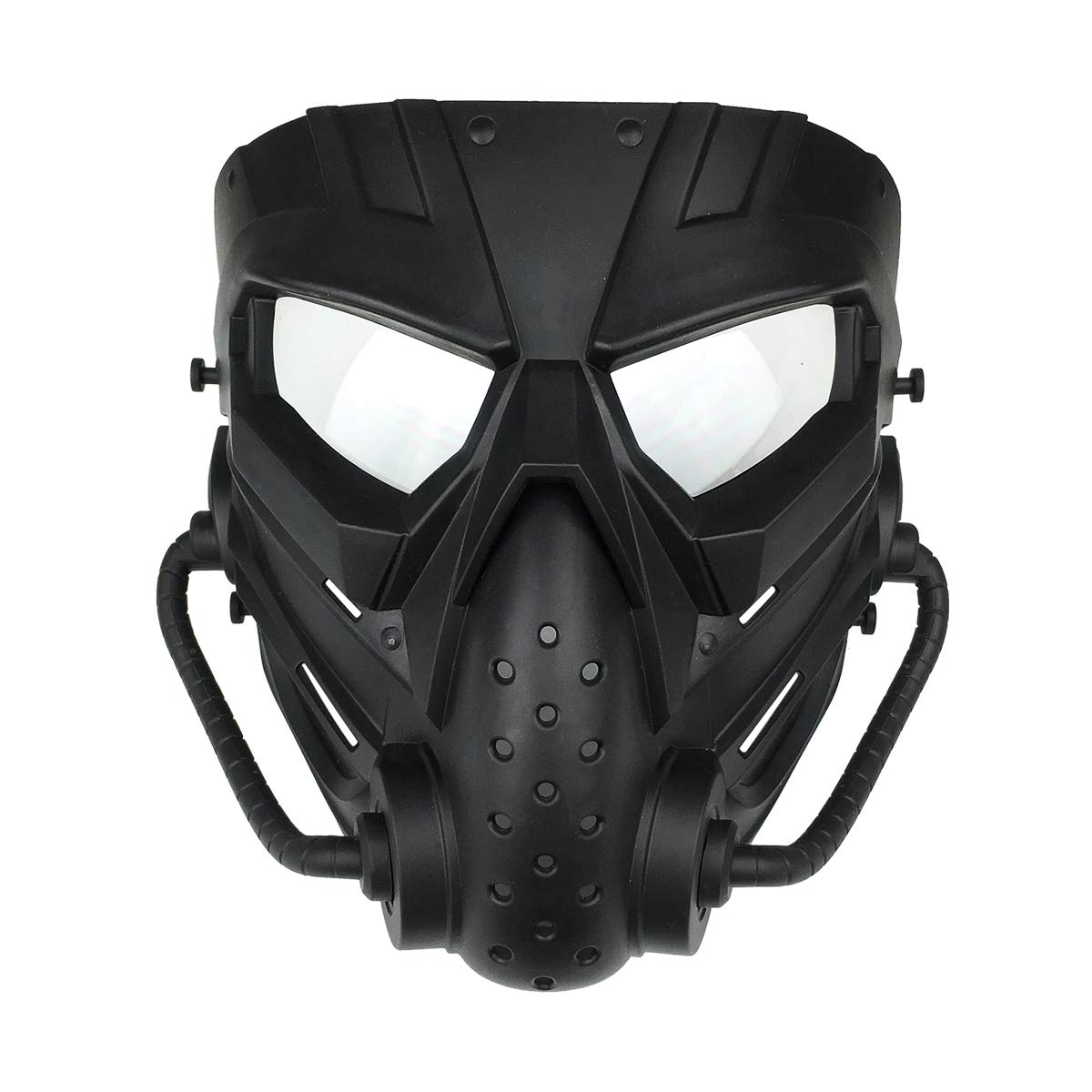 Gunyoo Alien Airsoft Mask, Full Face Tactical Mask with Eye Protection, Impact Resistant for Halloween, Airsoft, Hunting, CS Game, Paintball and Other Outdoor Activities