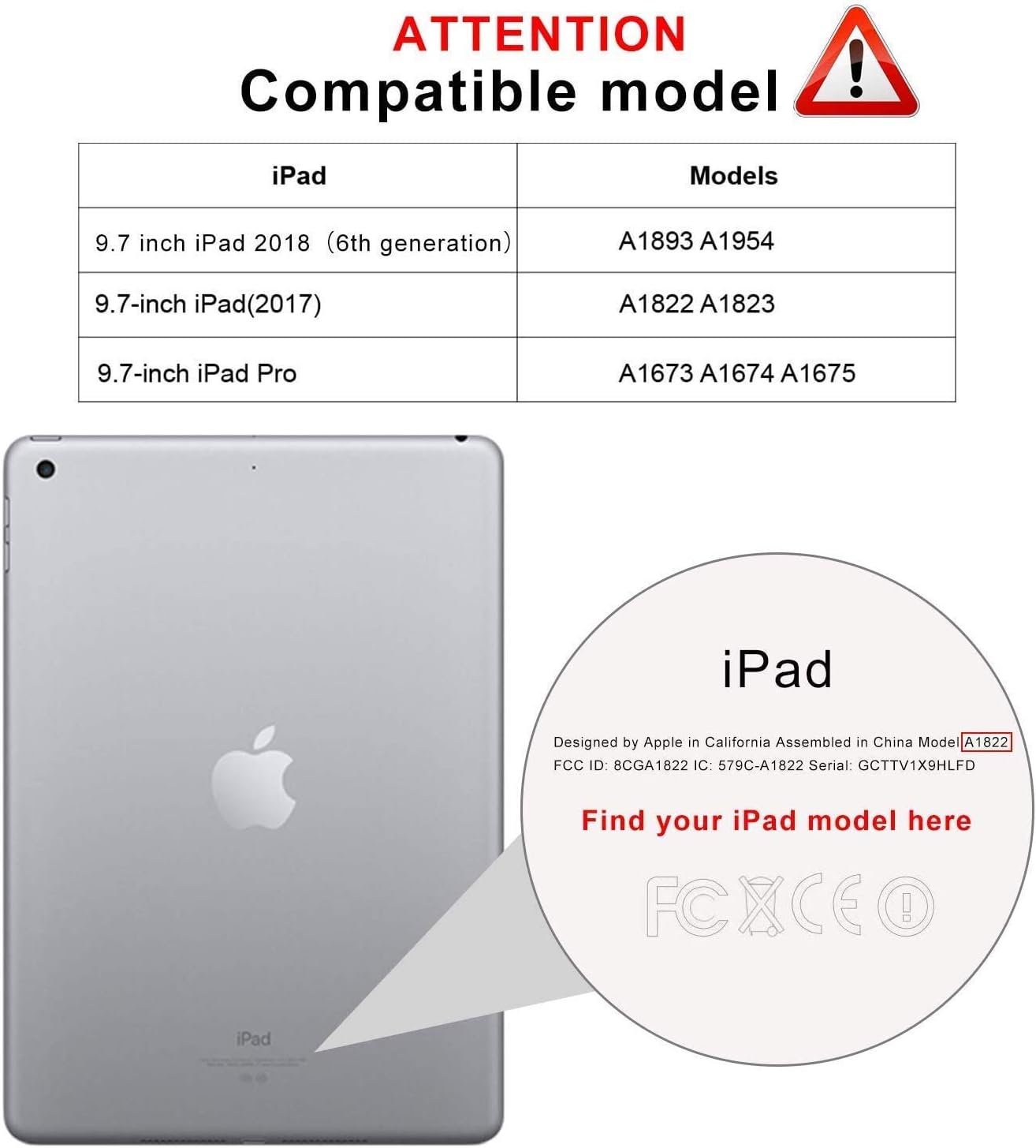 New iPad 9.7" (2018 & 2017) / iPad Pro 9.7 / iPad Air 2 / iPad Air Screen Protector, SPARIN Tempered Glass Screen Protector - Apple Pencil Compatible / High Definition / Scratch Resistant: Computers & Accessories