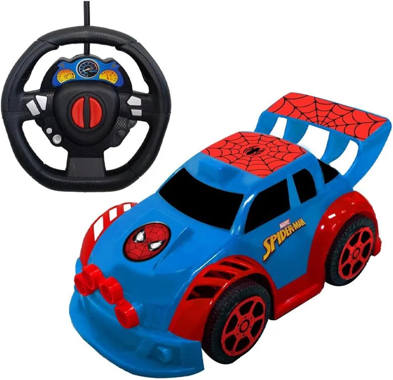 Carrinho de Controle Remoto Candide Homem-Aranha | com três funções, Smart Driver