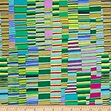 Kaffe Fasset Collective Shirt Stripes Green Fabric By The Yard