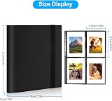 Flintronic Photo Album 160 Pockets 40 Sheets Pink Mini Film Album Scrapbook view 2