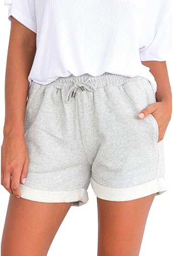 shorts arricciati in vita