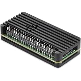 iUniker Pi Zero Aluminum Passive Case with Pin Header, Thermal Pad for Raspberry Pi Zero 2 w/Pi Zero W/Pi Zero (Include Case with Header)