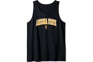ELITE AUTHENTICS Arizona State Sun Devils Arch Over Officially Licensed Tank Top