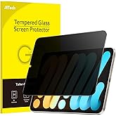 JETech Privacy Screen Protector for iPad mini (A17 Pro, 2024 Model, 7th Generation) / mini 6 (2021 Model, 6th Generation), 8.