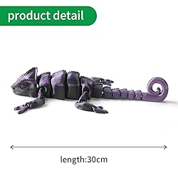 3D Printed Articulated Chameleon Fidget Toy