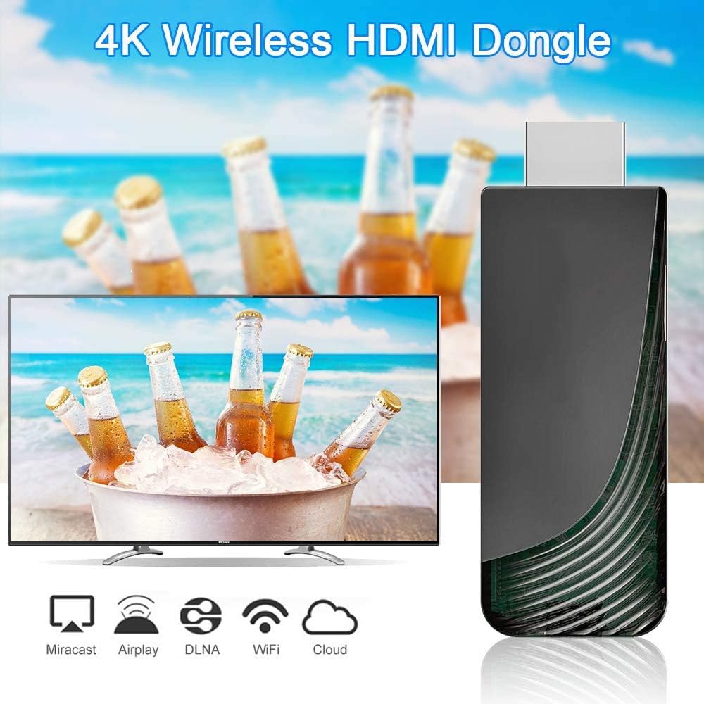 WiFi Display Dongle, iBosi Cheng 5G/2.4G Wireless Display Receiver Full HD 1080P HDMI Dongle for Smartphones Laptops to HDTV Projector Car Monitor: Electronics