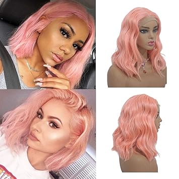 Amazon Com Short Bob Wigs 13x4 Lace Frontal Human Hair Wig 12