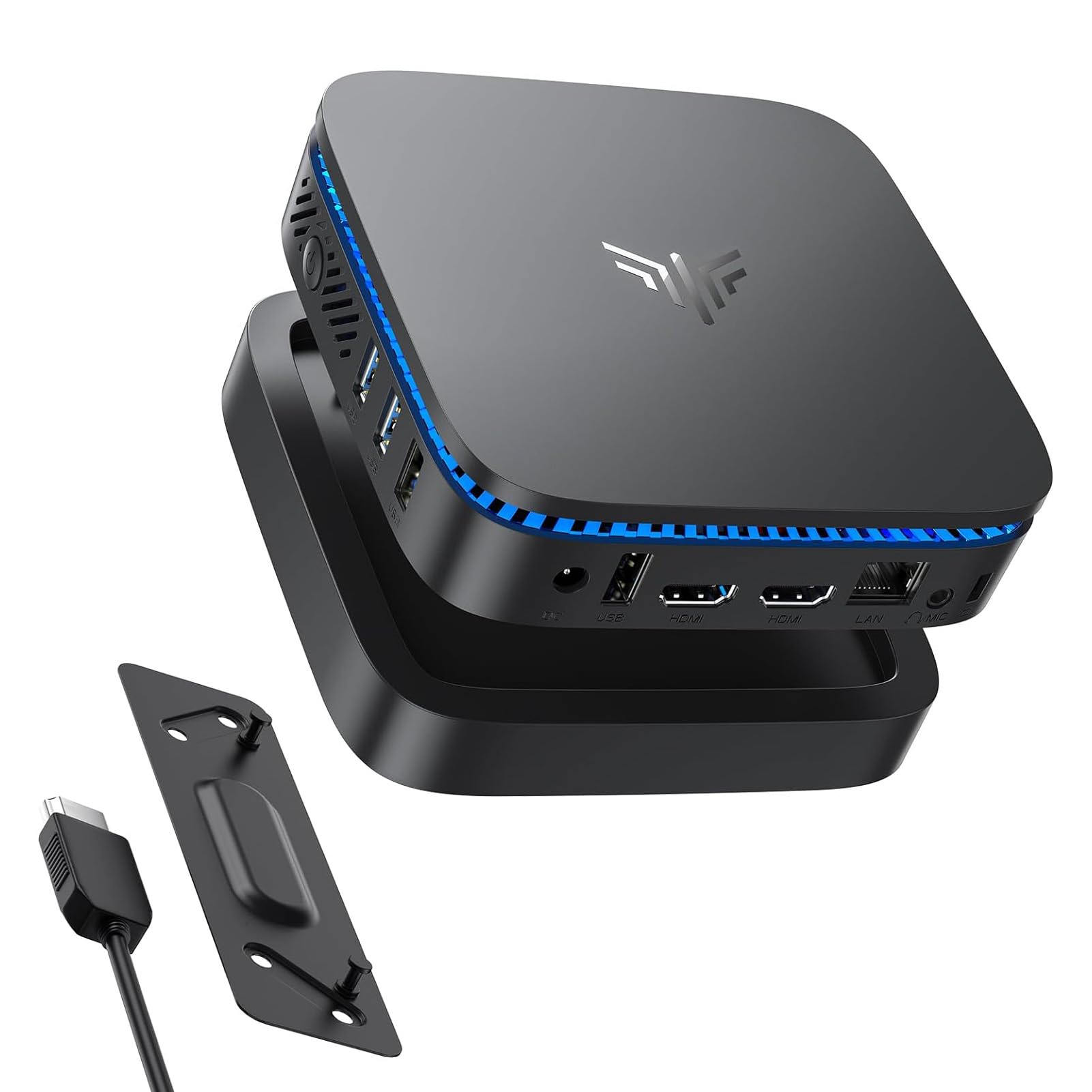 KAMRUI Essenx E1 N150 Mini PC, 8GB DDR4 256GB M.2 SSD, Mini Computer Dual 4K Display, WiFi, Business, Home, Office