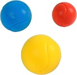 HTI Fun Sport Small Soft Tennis Balls 70mm Kids Foam Sponge Ball Games view 7