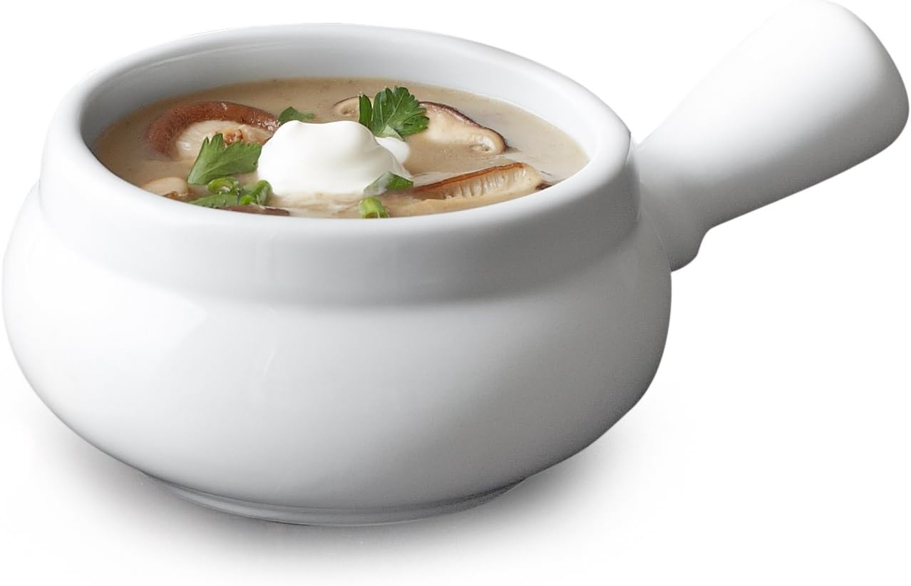 Sur La Table Blanc Soup Bowl with Handle 59170