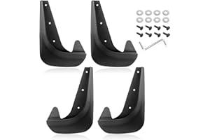 carleef 4PCS Mud Flaps for Car,Universal Front Rear Wheel Splash Guard for Protecting Car Body,The Most Practical Automotive 