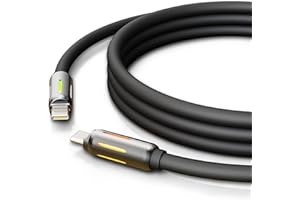 SAMORINO USB C to USB C Cable, 240W Fast Charging, 6FT Zinc Alloy & Silicone Non-Tangle Type C Cable for iPhone 17 Pro Max Sa