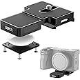 Sirui Quick Release Plate for AirTag, Mount Plate for ARCA with 1/4"-20 Screw Quick-Release Plate for Hidden AirTag