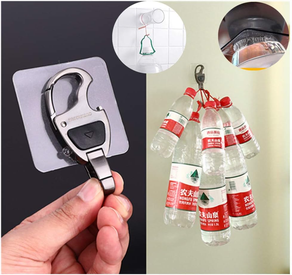 Double Sided Adhesive Tape Sticky Adhesive Clear Heavy Duty Glue Sheet Waterproof V/H/B Acrylic Super Strong Mounting Tape for Hooks Hangers Suction Cup (5PCS - Image 4