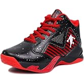Ucilxi Boys Girls Big Kid Basketball Shoes, Non-Slip Wear-Resistant Lightweight Breathable High Top Sneakers