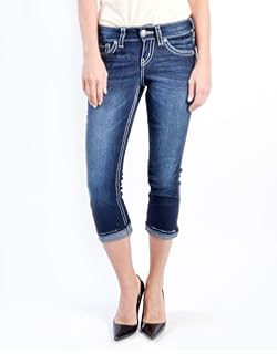 silver jeans capris